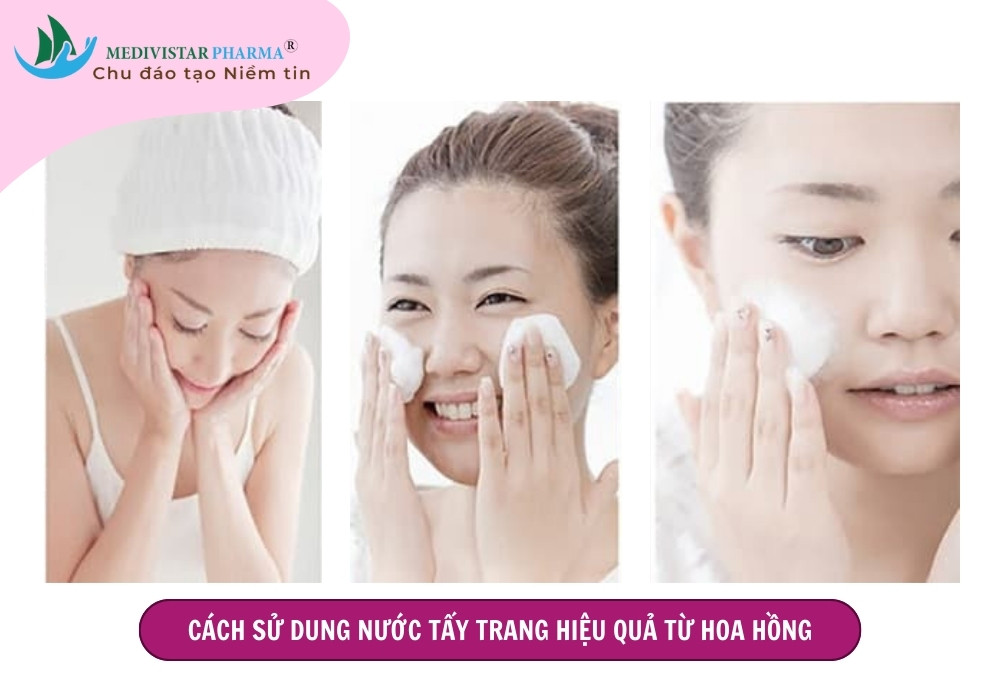 nước tẩy trang hoa hồng