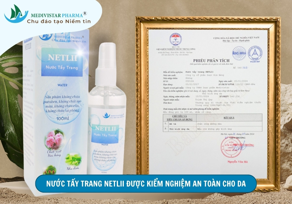 nước tẩy trang không có cồn