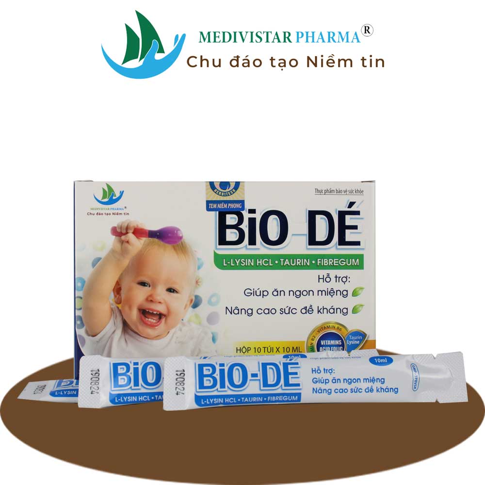 Thực phẩm bảo vệ sức khỏe Biode hộp 20 túi x 10ml
