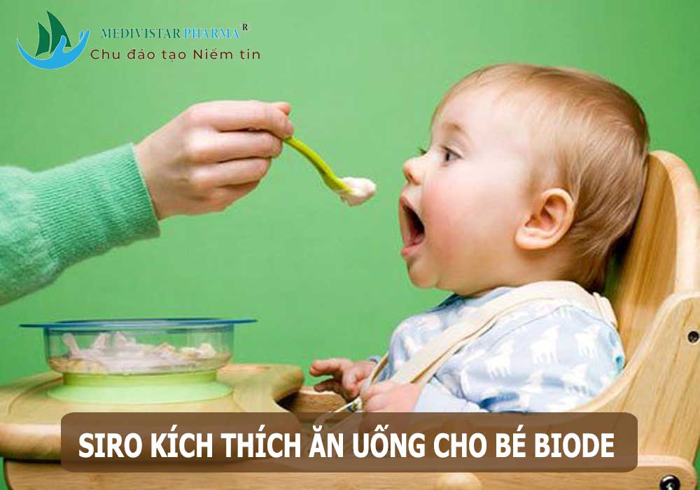 Siro cho bé BioDé có thực sự kích thích trẻ ăn uống không?