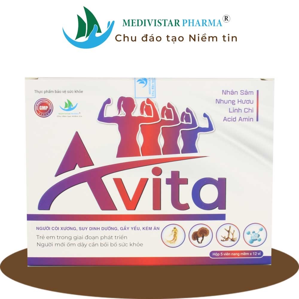 Viên đạm Avita New giúp cải thiện cân nặng một cách bền vững