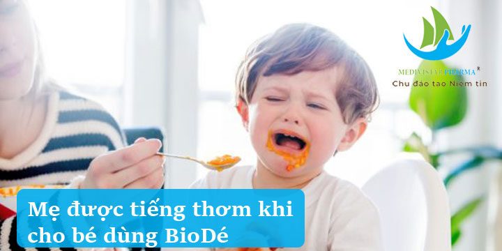 Được tiếng thơm với siro ăn ngon cho bé BioDé